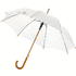 23" Kyle-sateenvarjo, automaattisesti avautuva, puinen varsi, valkoinen lisäkuva 2